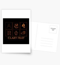 Minimalistic • clary fray • Postcards