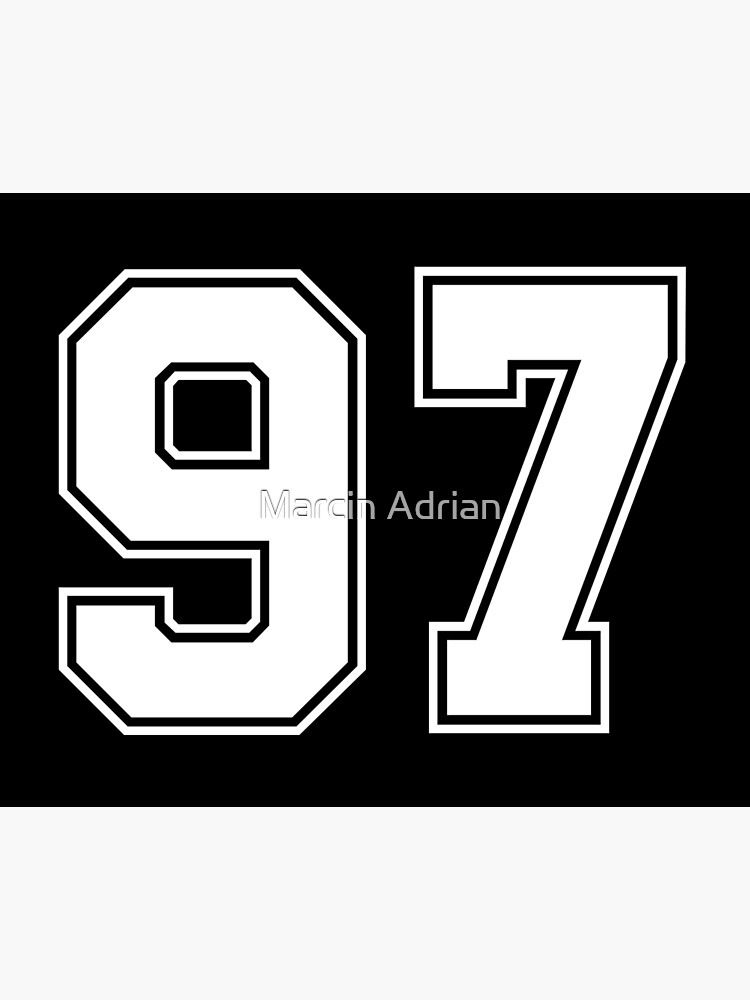 97 Shirt Numbers, Shirt Number, Jersey 