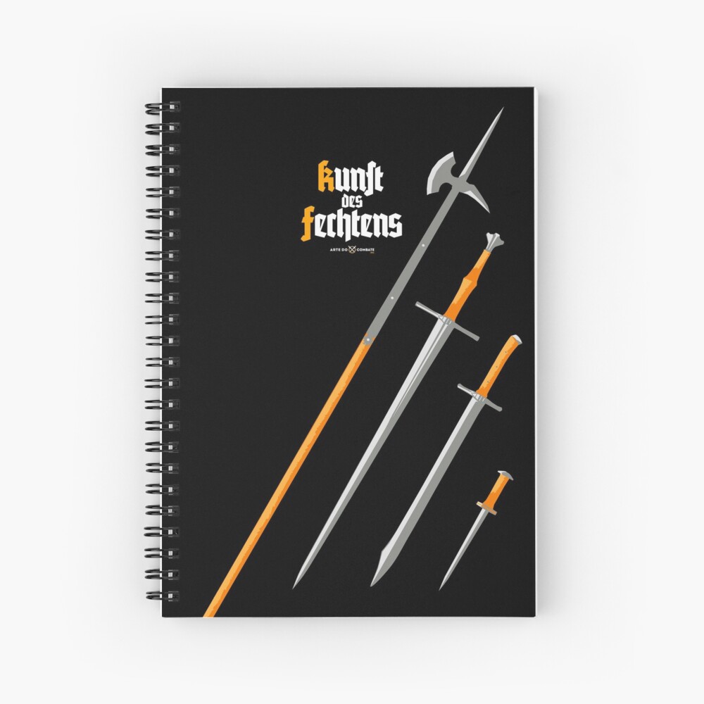 Item preview, Spiral Notebook designed and sold by ArteDoCombate.