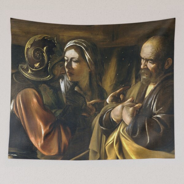 Item preview, The Denial of Saint Peter - Michelangelo Merisi da Caravaggio designed and sold by themasters.