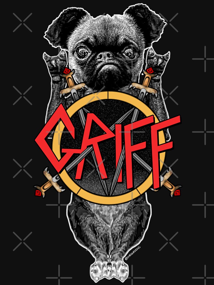 Metal Brussels Griffon by darklordpug