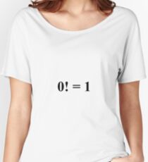 #mathematics #factorial #nonnegative #integer #denoted #product #positive #integers #less #lessthan #equal #value #according #convention #emptyproduct #MathExpression #Math #Expression #button #word Women's Relaxed Fit T-Shirt