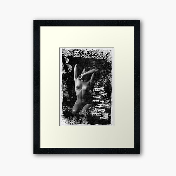 Sarah #V Framed Art Print
