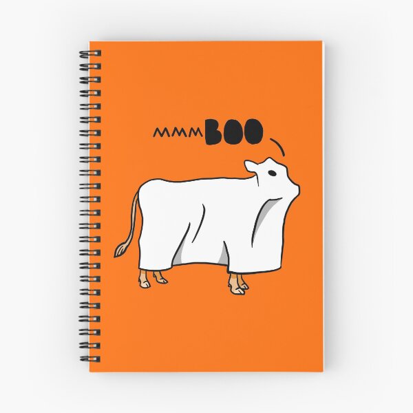 Item preview, Scary Halloween Ghost Cow designed and sold by DOODL.