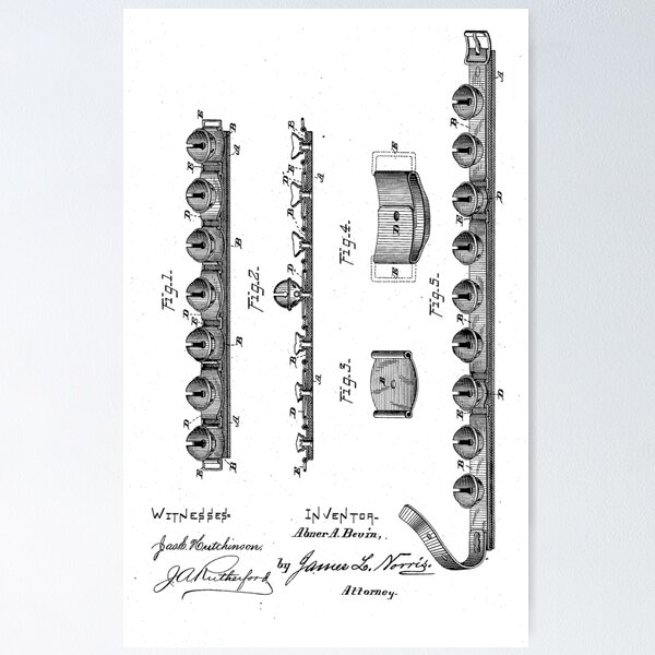 Item preview, Musical Instrument Vintage Patent Drawing designed and sold by TheYoungDesigns.