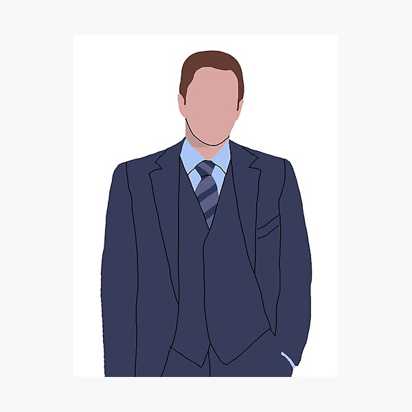 Item preview, Rafael Barba Line Drawing designed and sold by Raulandthings.