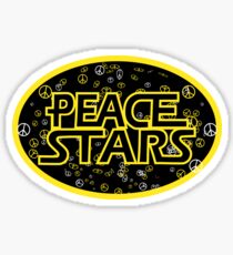 Peace Stars Logo Sticker