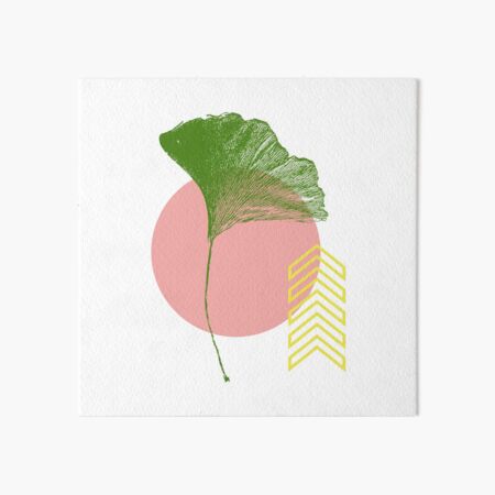 Ginkgo Leaf - #1 Art Board Print