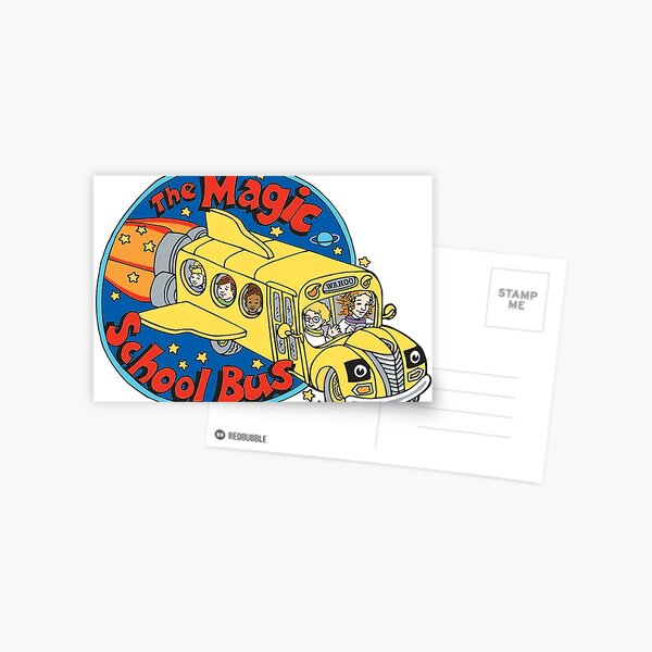 Magic School Bus Postcard