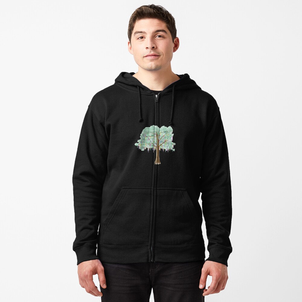Vista previa del artículo con la obra «Sudadera con capucha y cremallera», diseñado y vendido por jay-p.