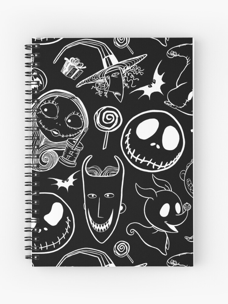 Cuaderno de espiral «El extraño mundo de Jack» de LonelyBunny | Redbubble
