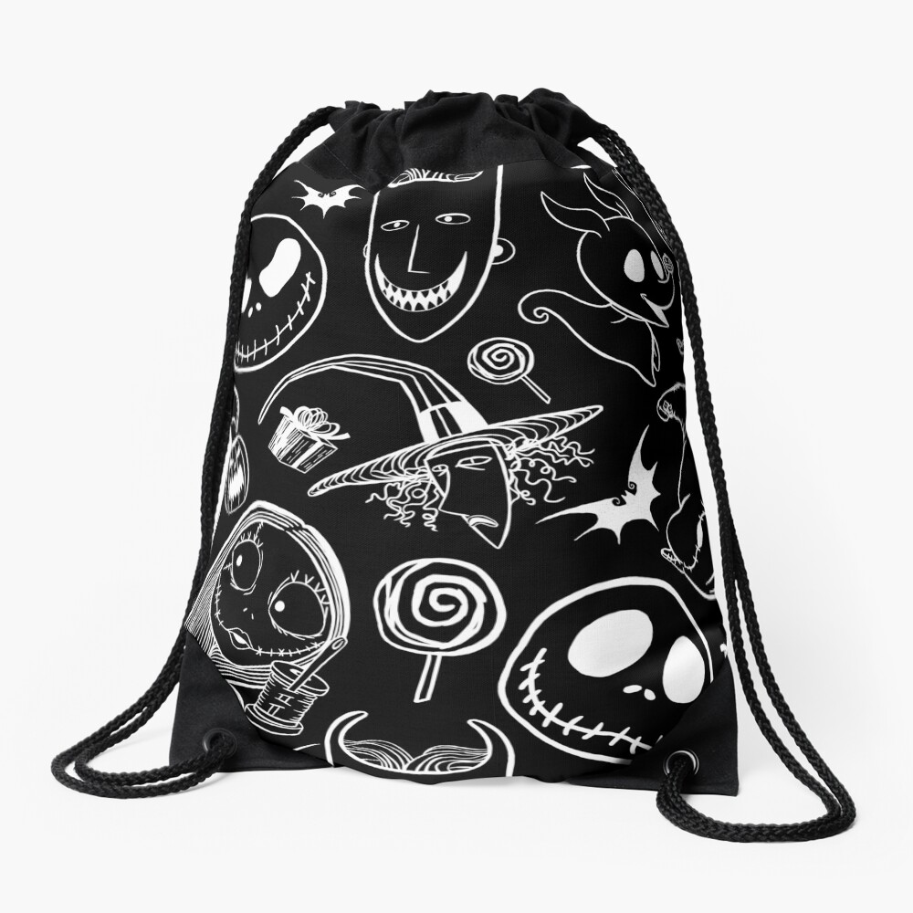 Nightmare before Christmas Drawstring Bag