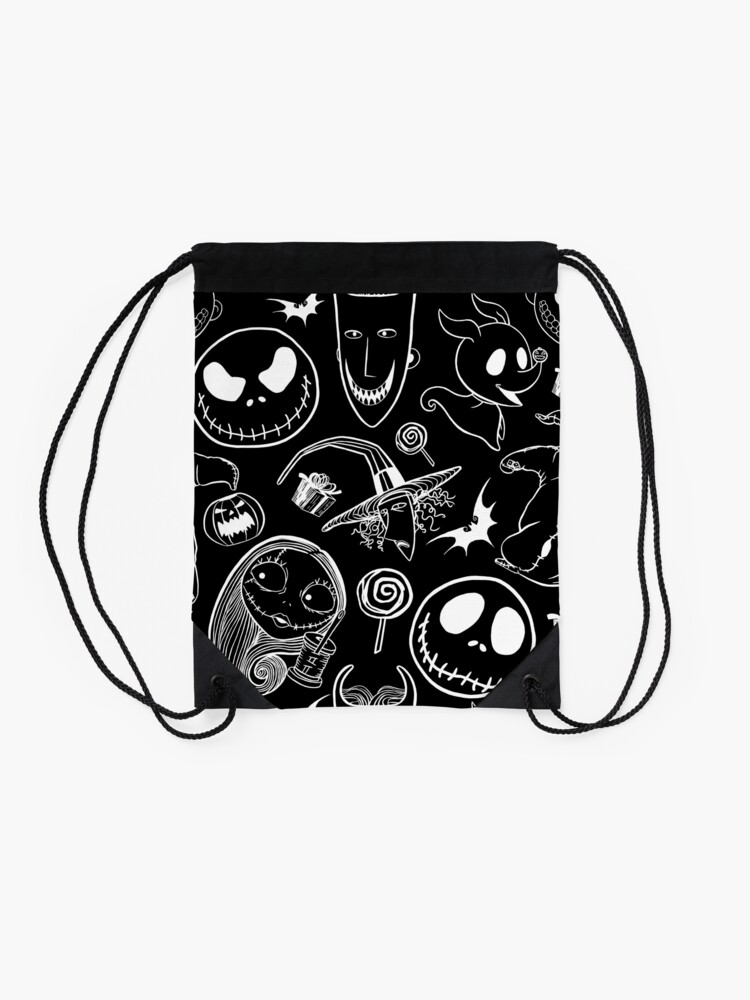 Alternate view of Nightmare before Christmas Drawstring Bag