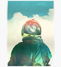 Gott ist ein Astronaut Poster