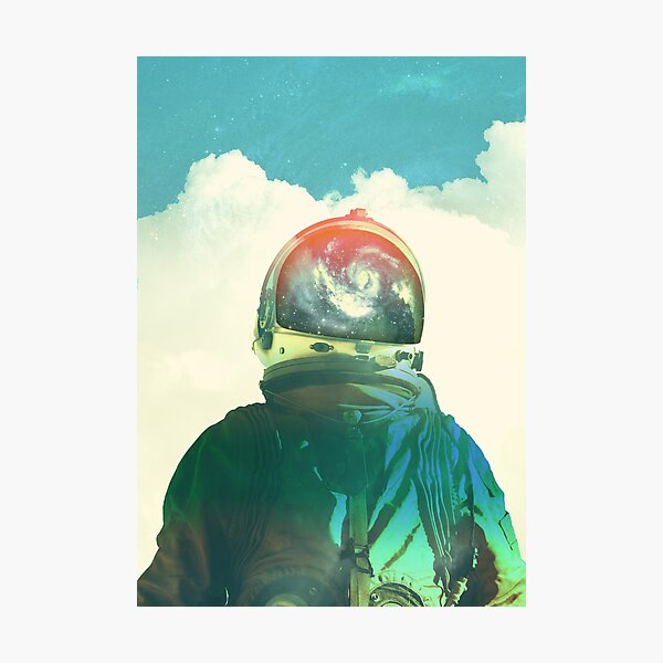 God is an astronaut Photographic Print
