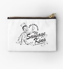 Abe Froman, Sausage King Of Chicago, Vintage 1986 T Shirt, Original Retro Design Studio Pouch