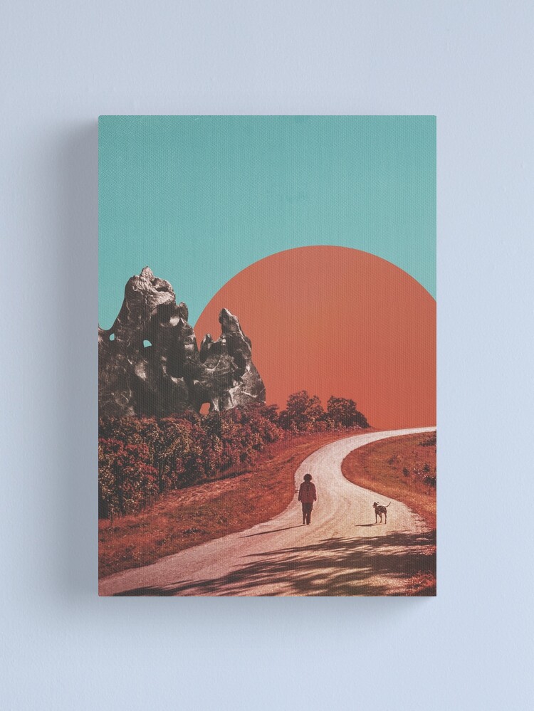 Alternate view of The Walk Canvas Print