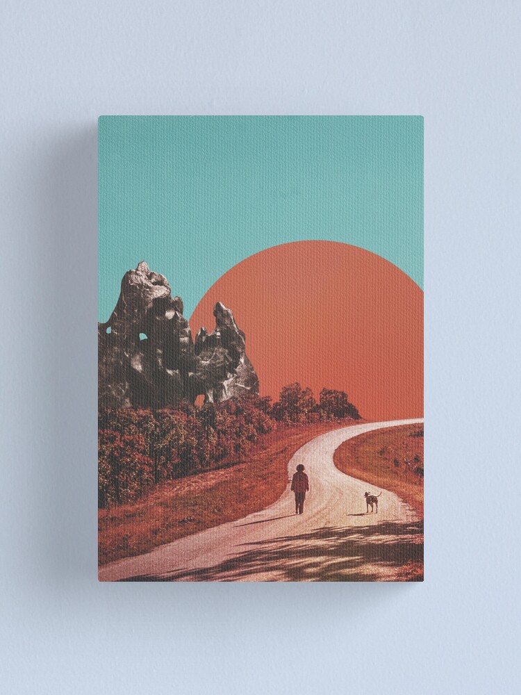 Alternate view of The Walk Canvas Print