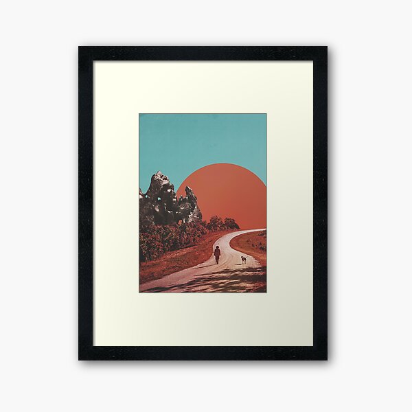 The Walk Framed Art Print