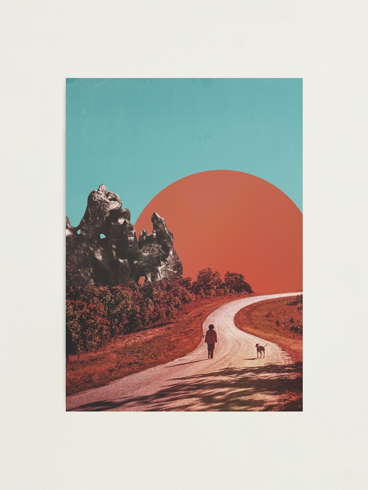 Thumbnail 2 of 3, Photographic Print, The Walk designed and sold by headonclouds.