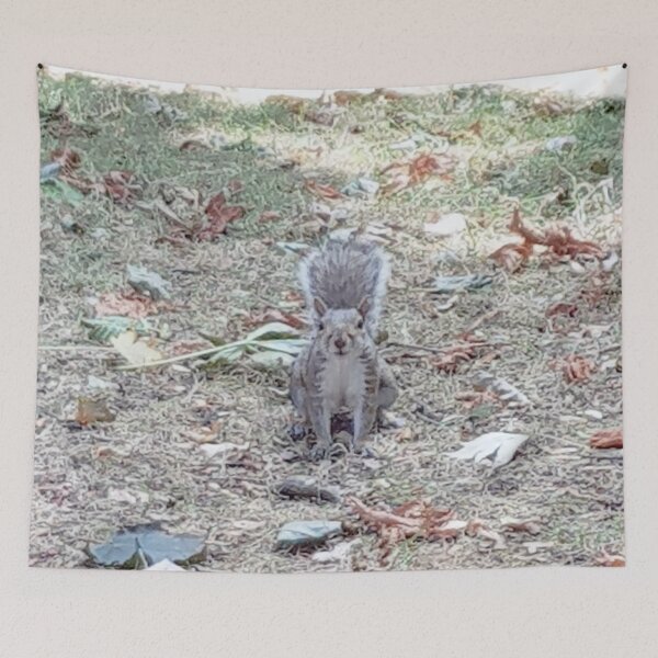 Item preview, Squirrels of Wimbledon 8 - who me asks the squirrel designed and sold by ellenhenry.