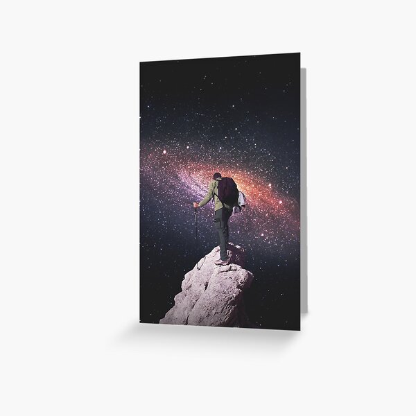 Space tourist Greeting Card