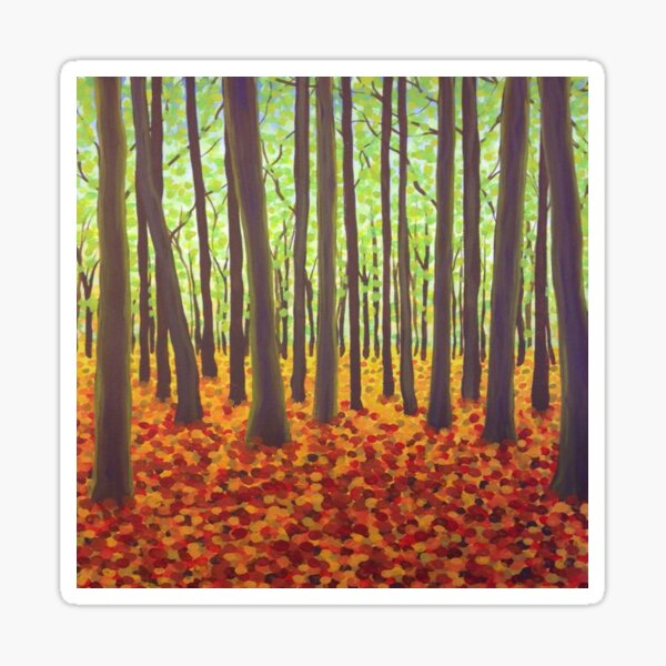 Copper Beeches Sticker