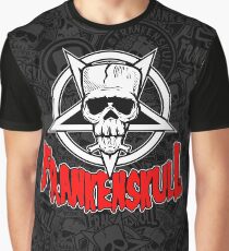 FrankenSkull -New Hellion Logo-O-Rama Graphic T-Shirt