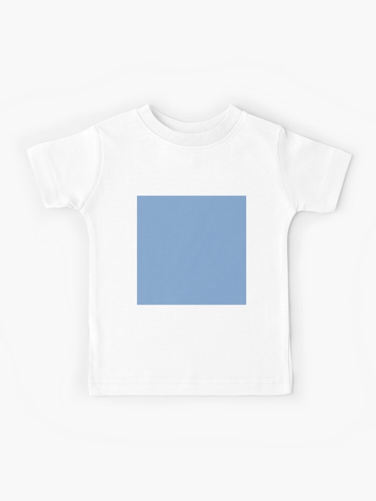 Camiseta para niños «AZUL PASTEL OSCURO SÓLIDO LISO - 100 TONOS DE AZUL EN  OZCUSHIONS» de ozcushions | Redbubble