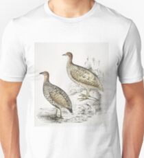 Nette Vogelillustration Unisex T-Shirt