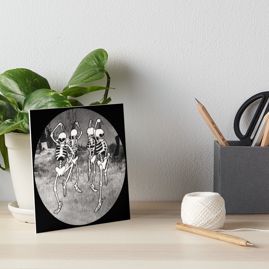 Dance like it's Halloween! Art Board Print