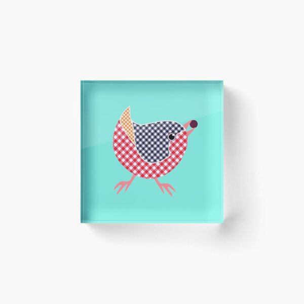 Item preview, Gingham Bird designed and sold by miniverdesigns.
