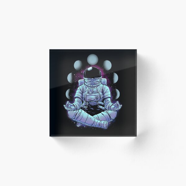 Meditation Acrylic Block