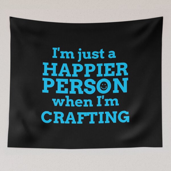 Item preview, Happy to be Crafting T Shirts. Gifts Ideas for Crafters. designed and sold by Bronby.