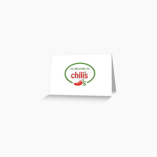 Artikel-Vorschau von Hallo Willkommen bei Chili's Vine, designt und verkauft von kyliedesigns.