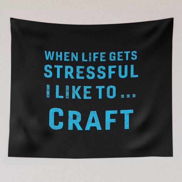 Item preview, Funny Crafting T Shirts. Gifts for Stressed Crafters.  designed and sold by Bronby.