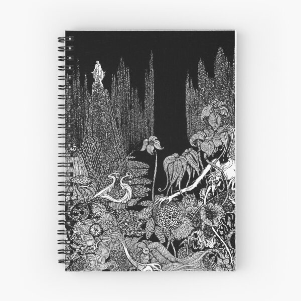 Artikelvorschau, Stille - Eine Fabel: Harry Clarke: Edgar Allan Poe entworfen und verkauft von Grandma's Graphics.