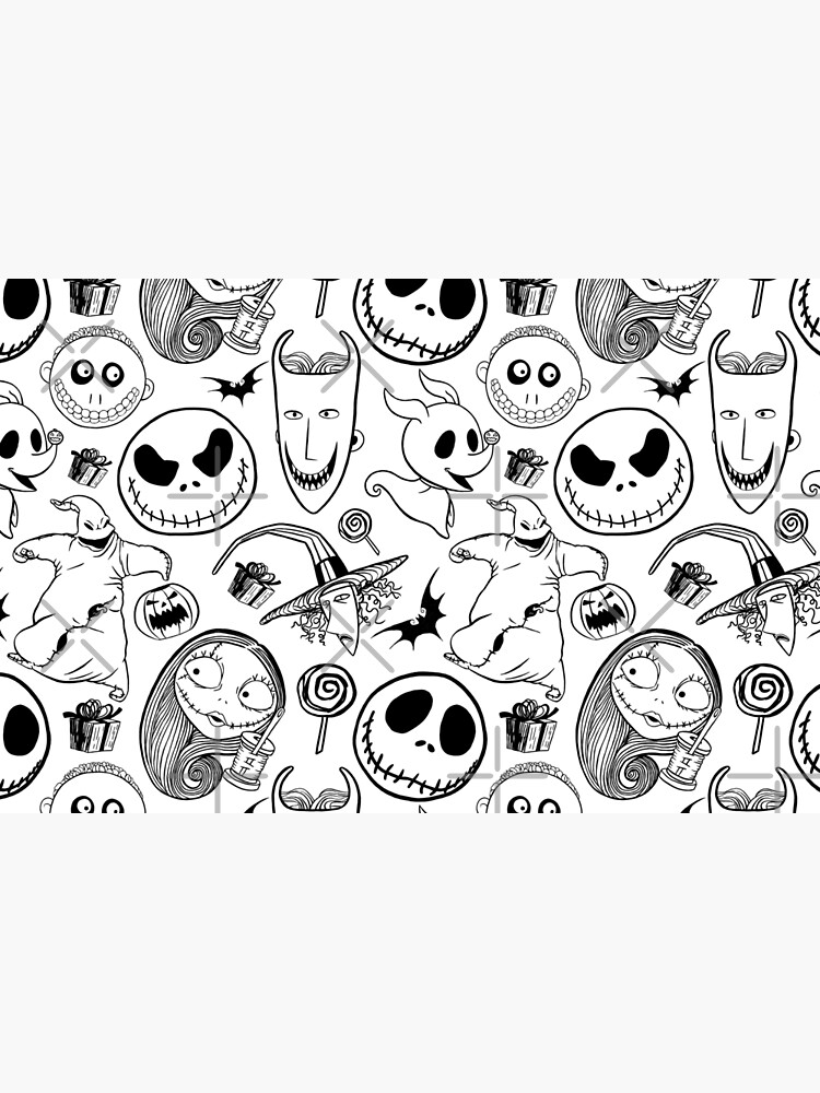 Nightmare before Christmas Pattern by LonelyBunny