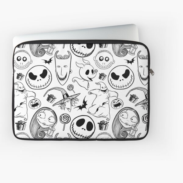 Nightmare before Christmas Pattern Laptop Sleeve