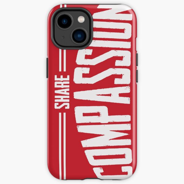 COMPASSION (RED) iPhone Tough Case