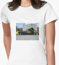 Lambo Limo Women's Fitted T-Shirt
