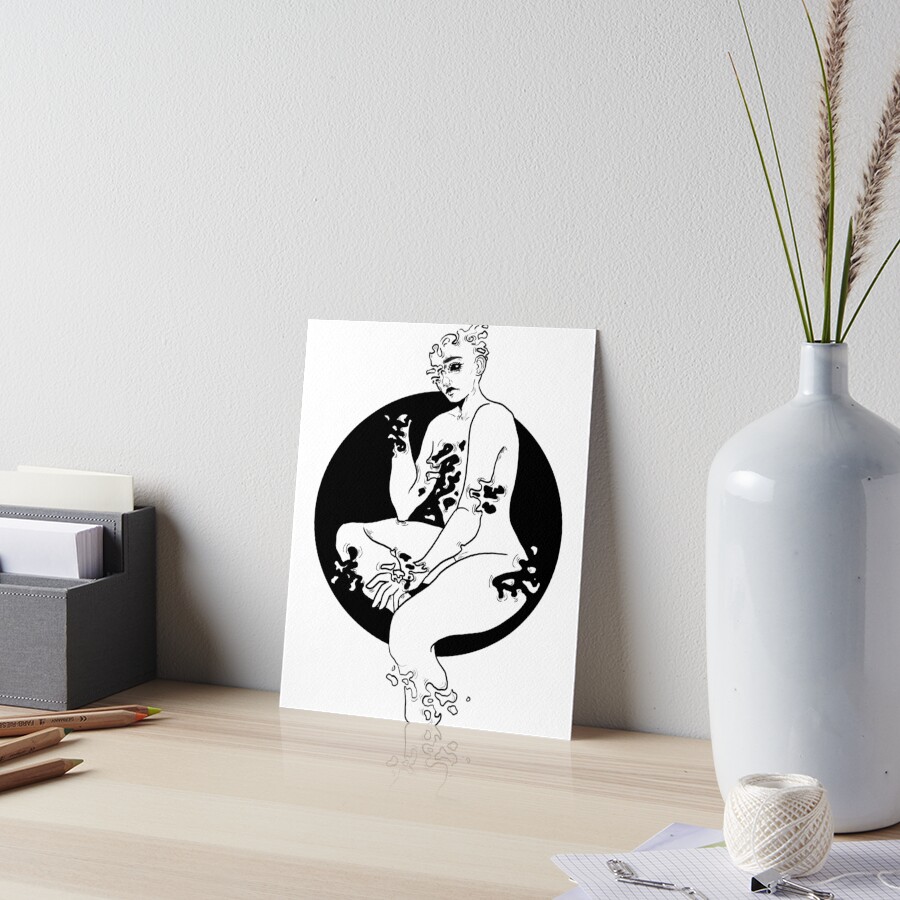 Item preview, Art Board Print designed and sold by nixdraws.