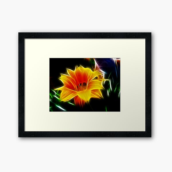 Fractal Frenzy Framed Art Print