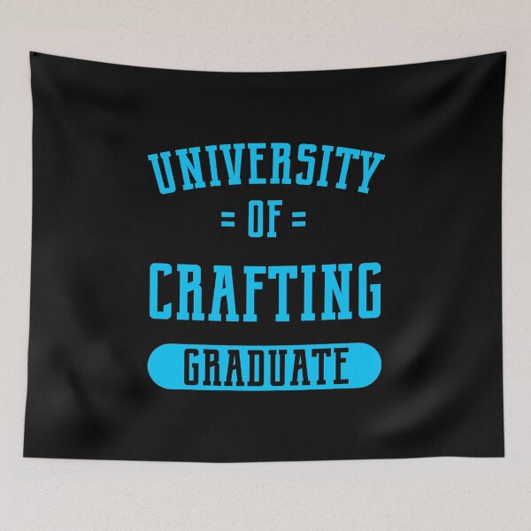 Item preview, Funny Crafting University grad Shirts for Crafters. designed and sold by Bronby.