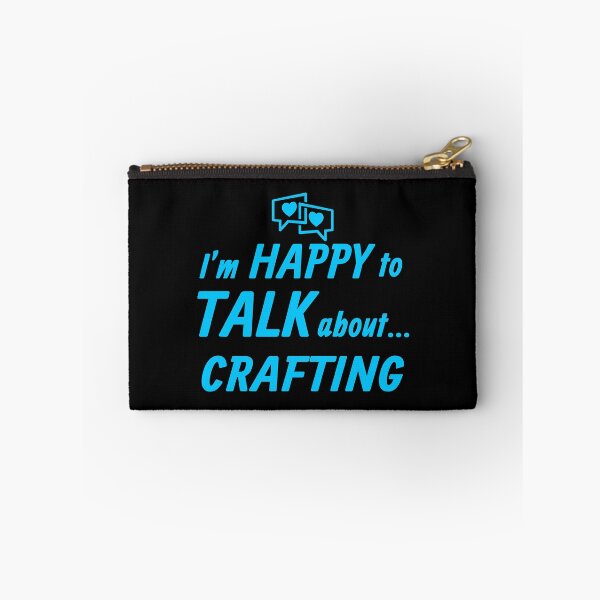 Item preview, Crafting Happy Talker T Shirts Gifts Ideas for Crafters. designed and sold by Bronby.