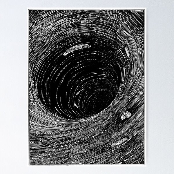 Item preview, A Descent into the Maelstrom: Harry Clarke: Edgar Allan Poe designed and sold by Grandma's Graphics.