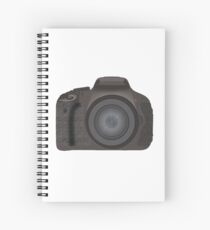 DSLR Camera Spiral Notebook