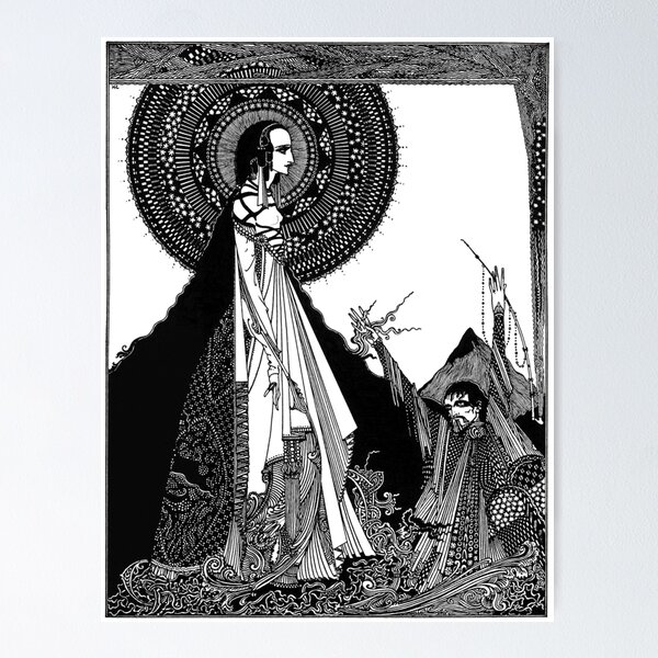Item preview, Ligeia: Harry Clarke: Edgar Allan Poe designed and sold by Grandma's Graphics.