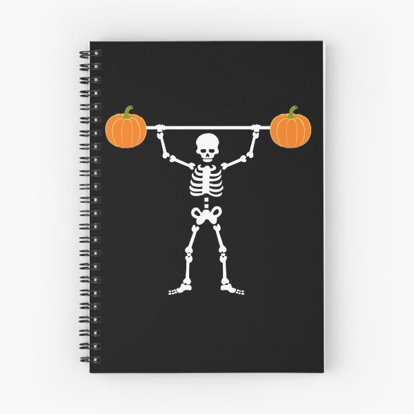 Item preview, Skeleton Pumpkin Lifter Gym / Weightlifting Fitness Funny Halloween Gifts designed and sold by chriswilson111.