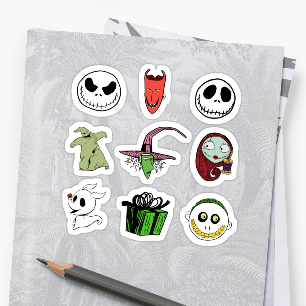 Download "Stickers Nightmare before Christmas" Sticker by ...